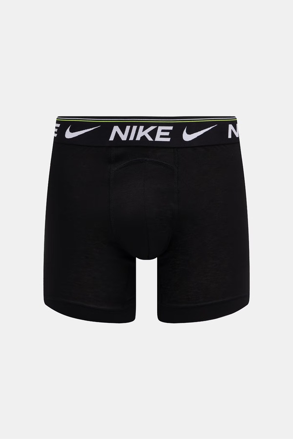Облегающие боксеры мужские 3-пак Nike цвет черный
