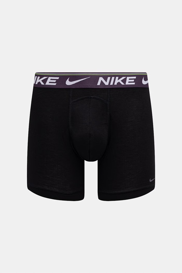 Облегающие боксеры мужские 3-пак Nike цвет черный фото 2