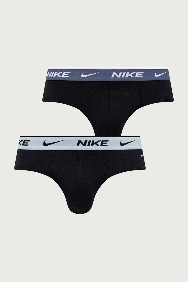 Сліпи чоловічі 2 шт. Nike колір чорний