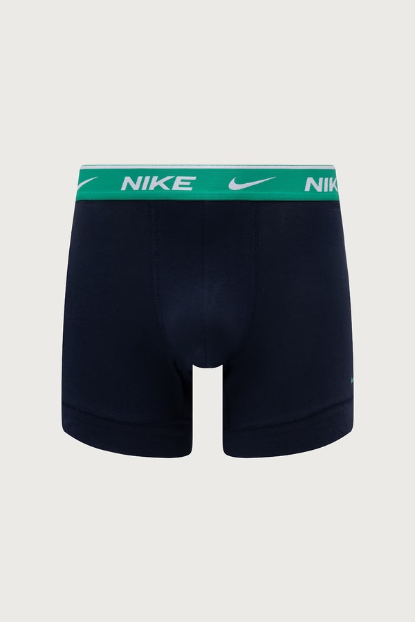 Боксери чоловічі бавовняні з еластаном 2 шт. Nike колір бірюзовий фото 3