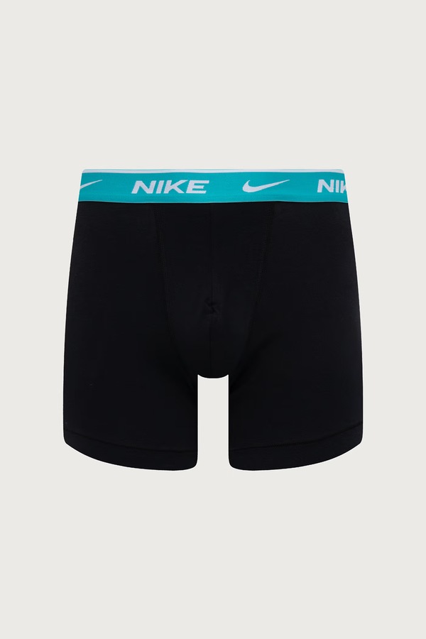 Облягаючі боксери чоловічі 2 шт. Nike колір чорний фото 2