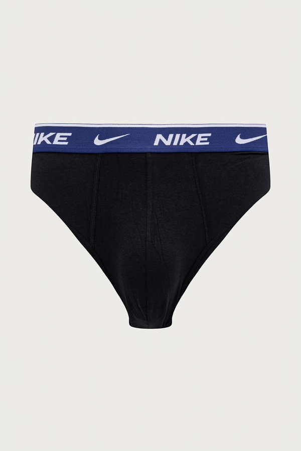 Слипы мужские хлопковые с эластаном 5 шт. Nike цвет черный фото 2
