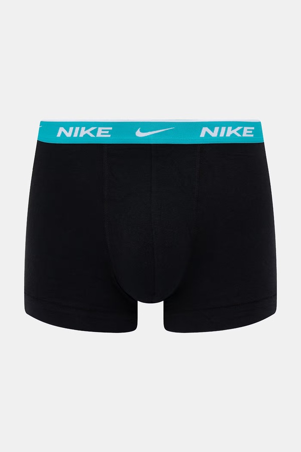 Боксеры мужские хлопковые с эластаном 5 шт. Nike цвет черный фото 2