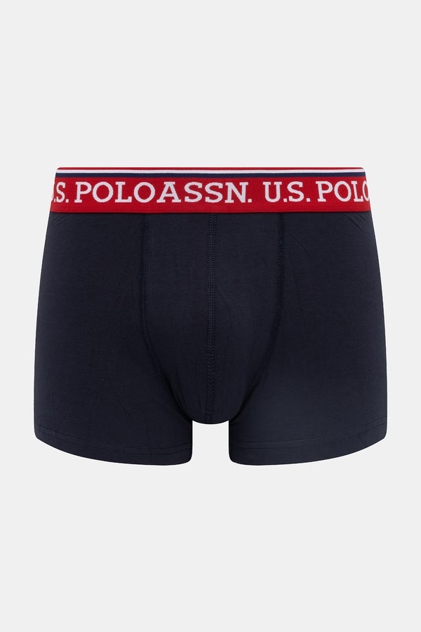 Боксери U.S. Polo Assn. USPA BRAND HIGHLIGHT 3-pack колір синій фото 3