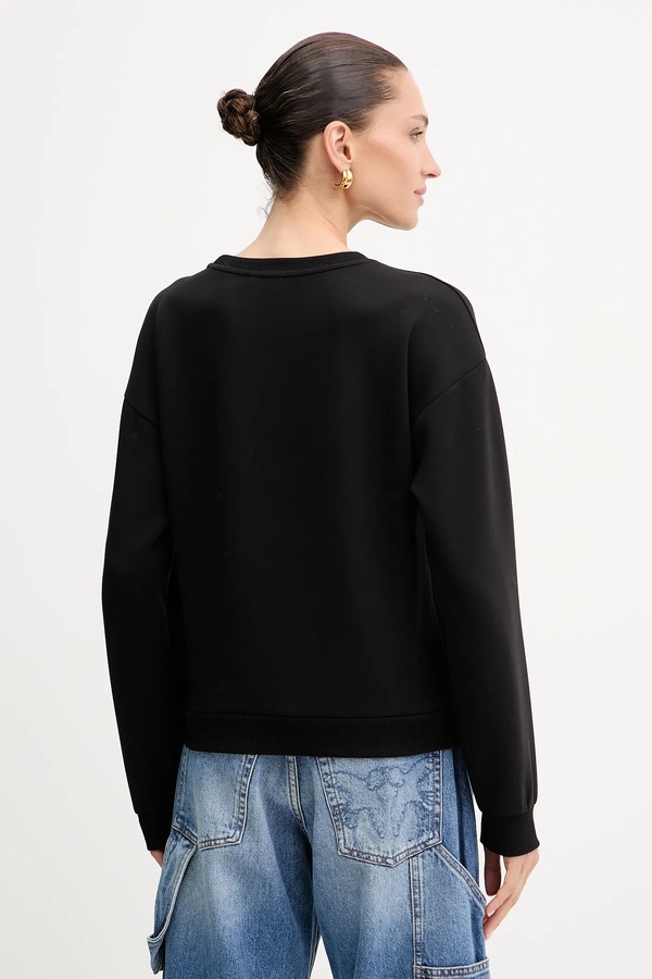 Кофта Armani Exchange колір чорний фото 3