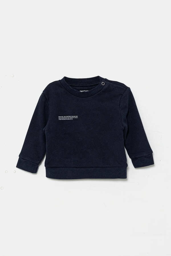 Кофта PANGAIA BABY 365 MIDWEIGHT SWEATSHIRT цвет синий