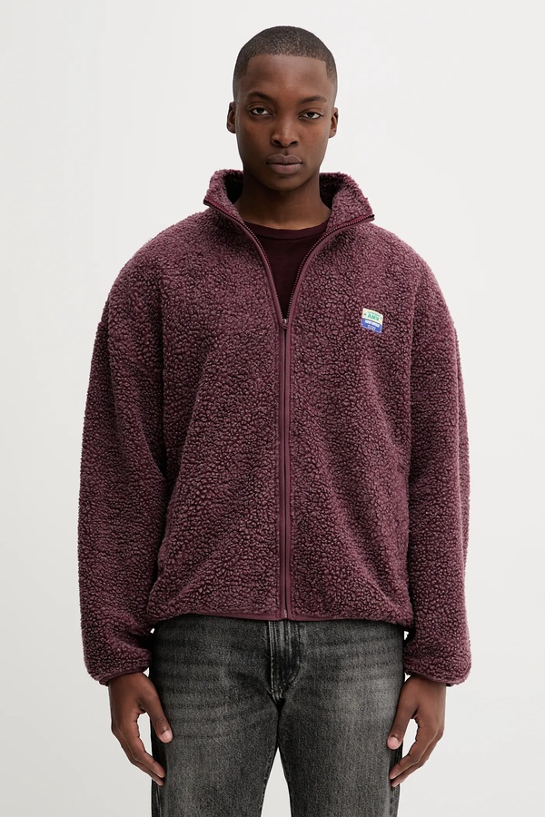 Кофта American Vintage колір бордовий