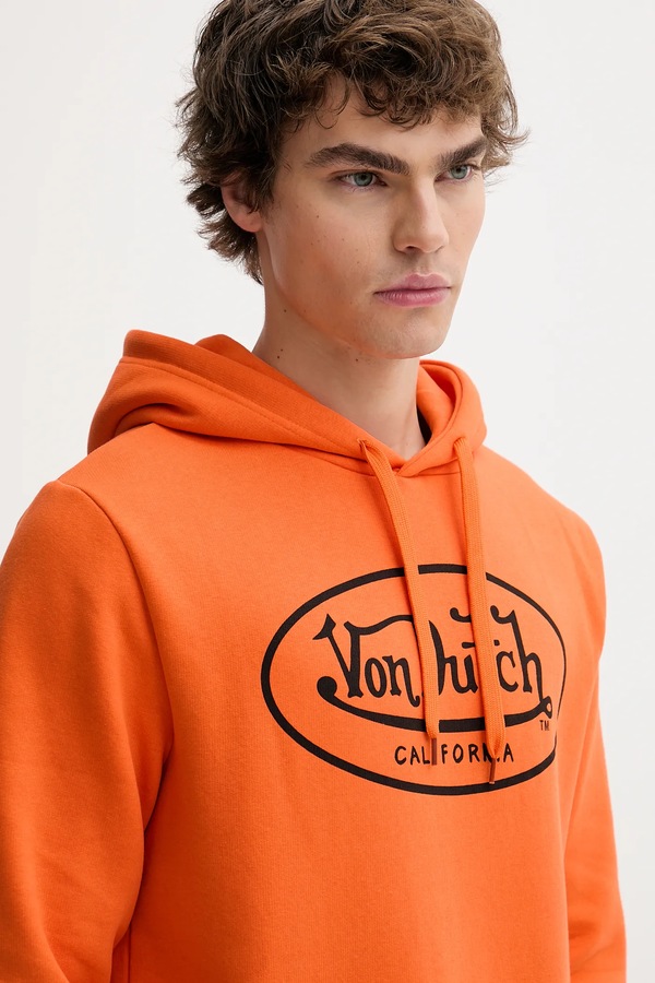 Кофта Von Dutch колір помаранчевий фото 4