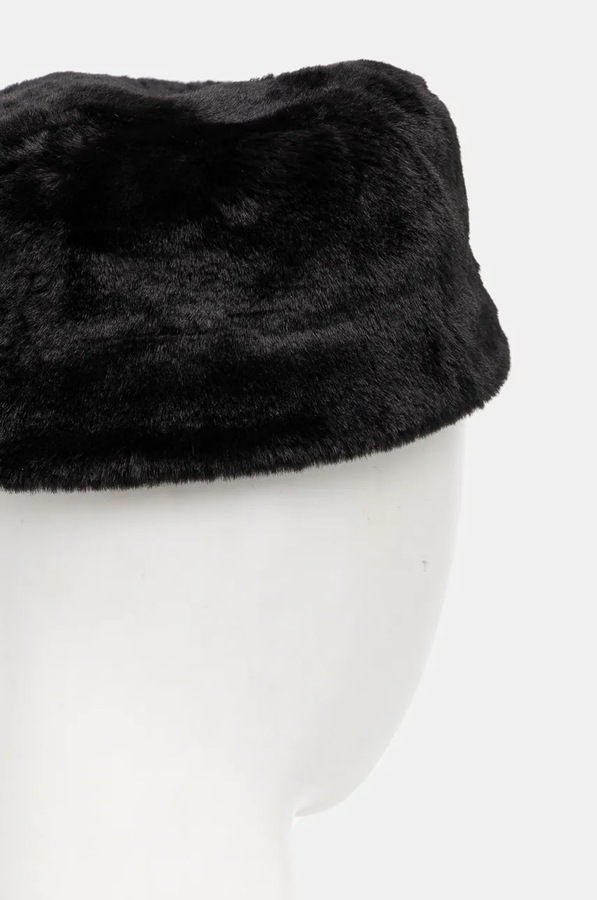 Шапка Kangol FAUX FUR TOPPER колір чорний фото 3