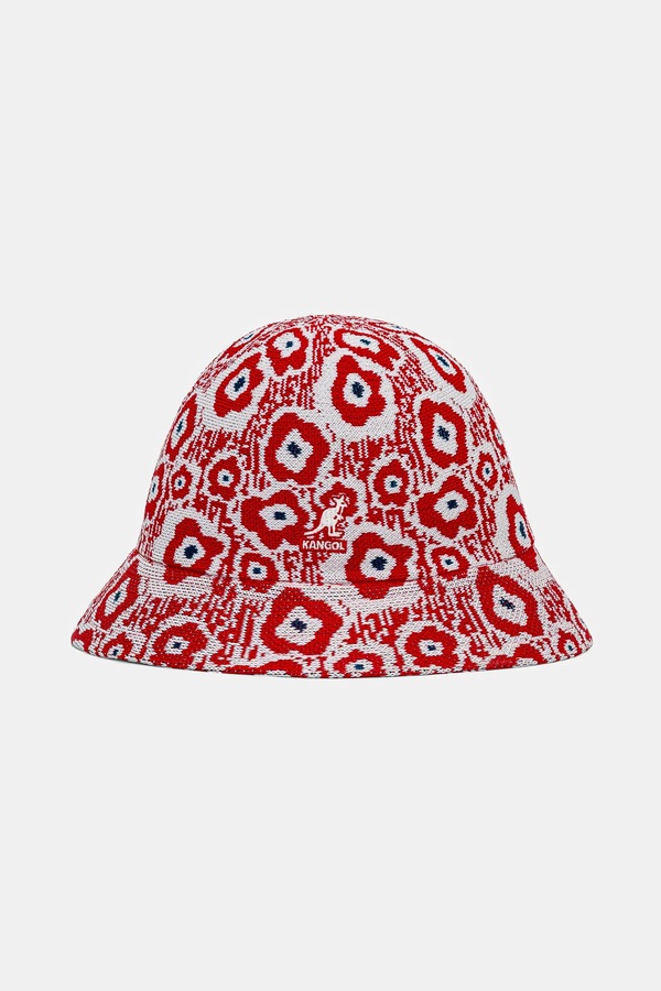 Капелюх Kangol RETRO FLOWER колір червоний