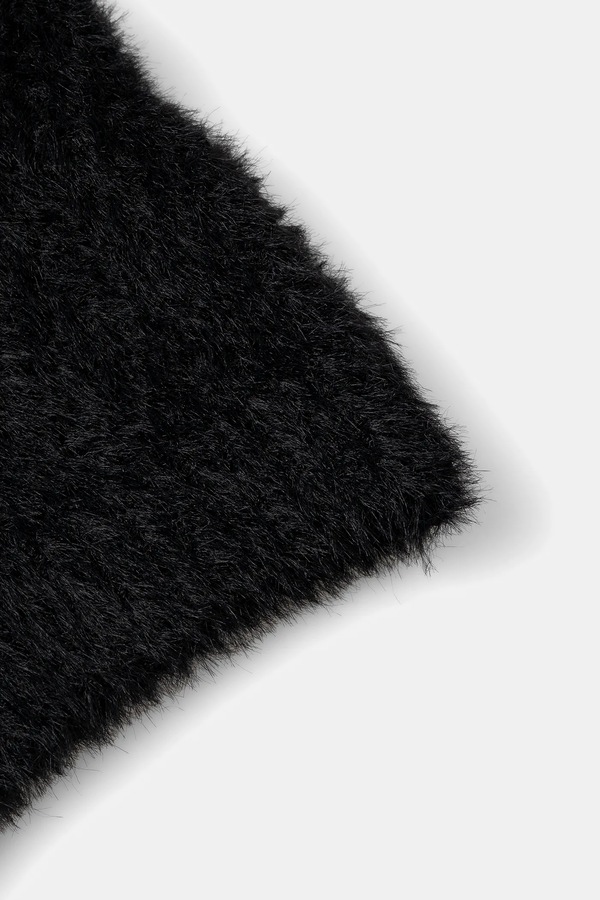 Шапка Kangol FAUX FUR колір чорний фото 2