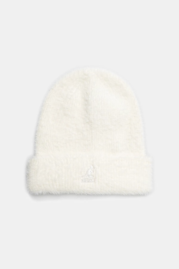 Шапка Kangol FAUX FUR колір бежевий