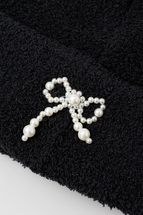 Шапка Kangol PEARL BEANIE цвет черный фото 2