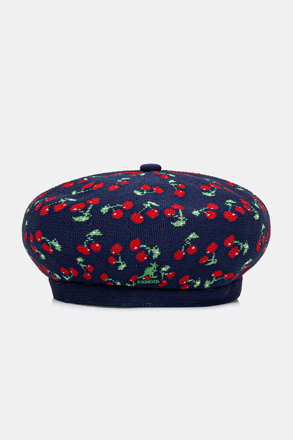 Берет жіночий Kangol TROPIC CHERRY JAX BERET колір темно-синій
