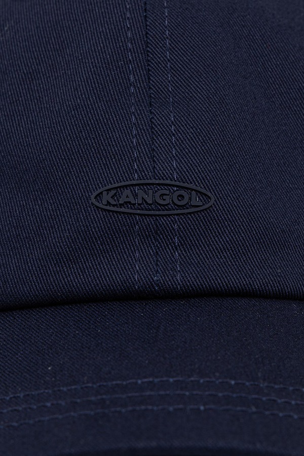 Кепка женская хлопковая Kangol DEMURE LOGO BB цвет темно-синий