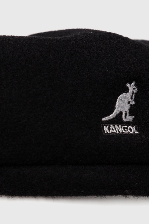 Кашкет Kangol колір чорний фото 2