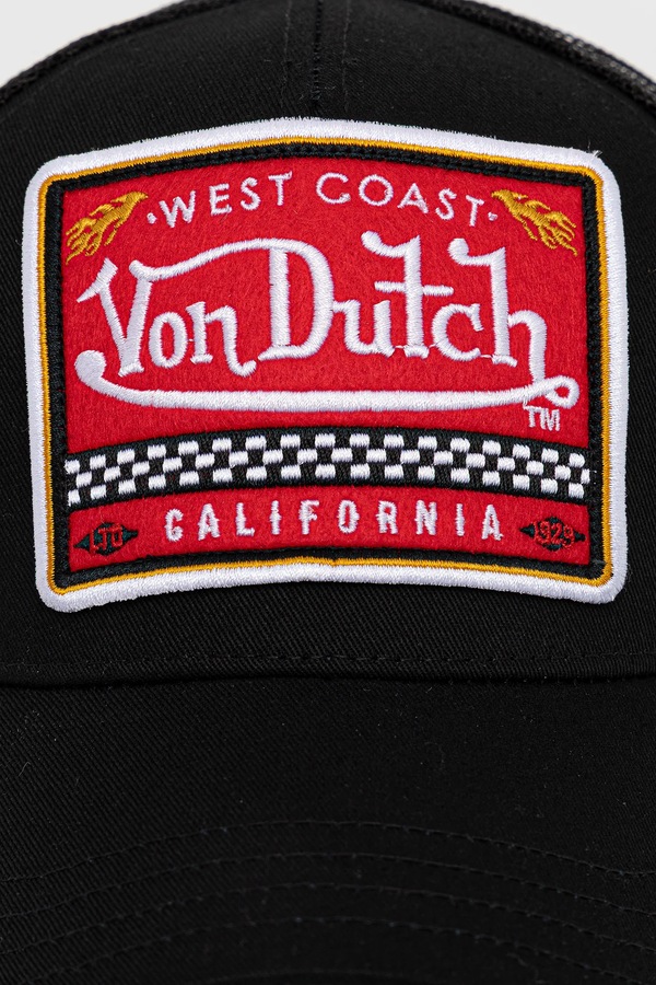 Кепка чоловіча Von Dutch колір чорний