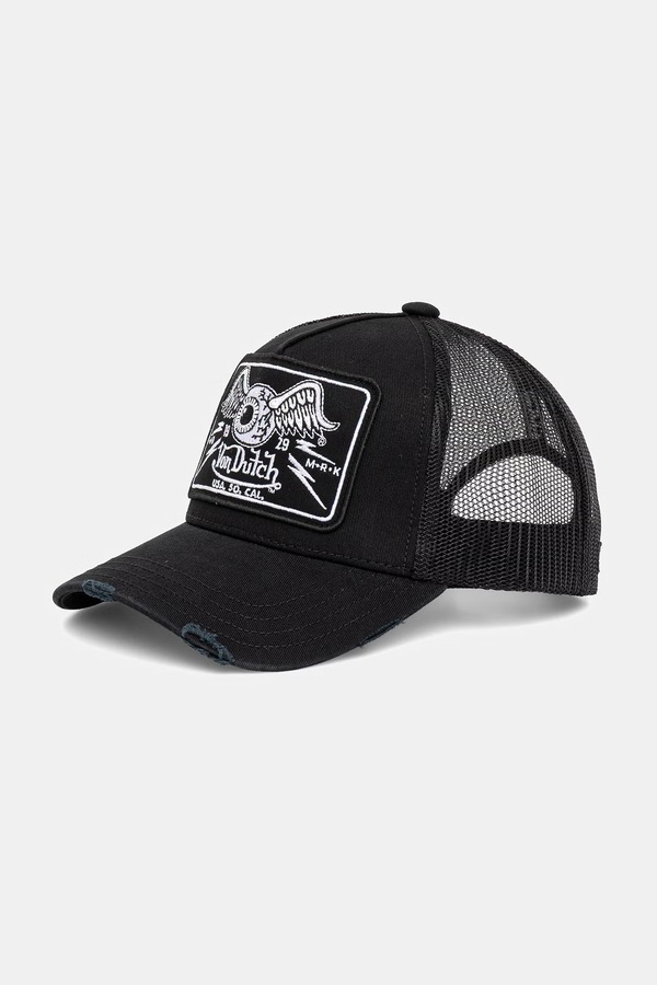 Кепка чоловіча Von Dutch колір чорний