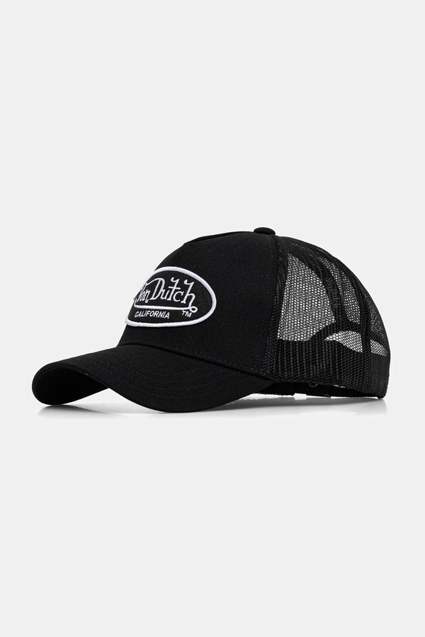 Кепка Von Dutch колір чорний