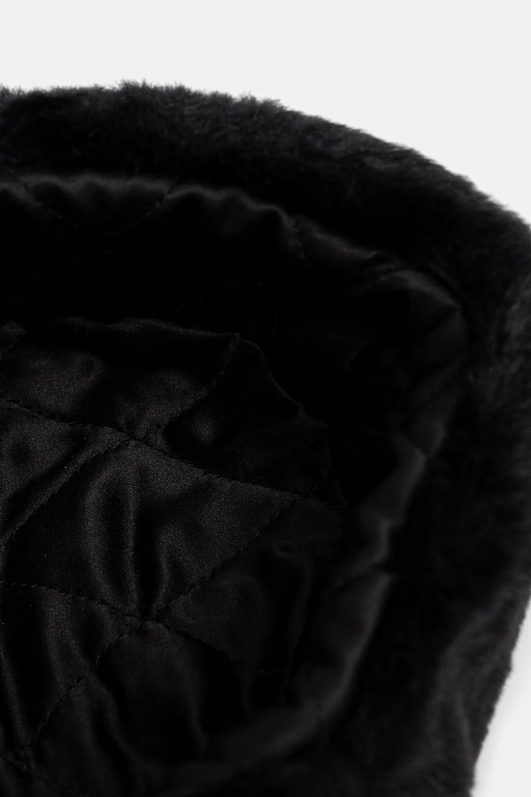 Шапка з домішкою вовни Kangol Wool Ushanka колір чорний фото 4