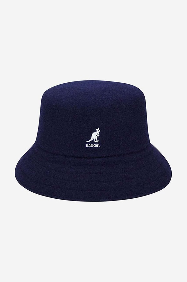 Вовняний капелюх Kangol Wool Lahinch колір синій