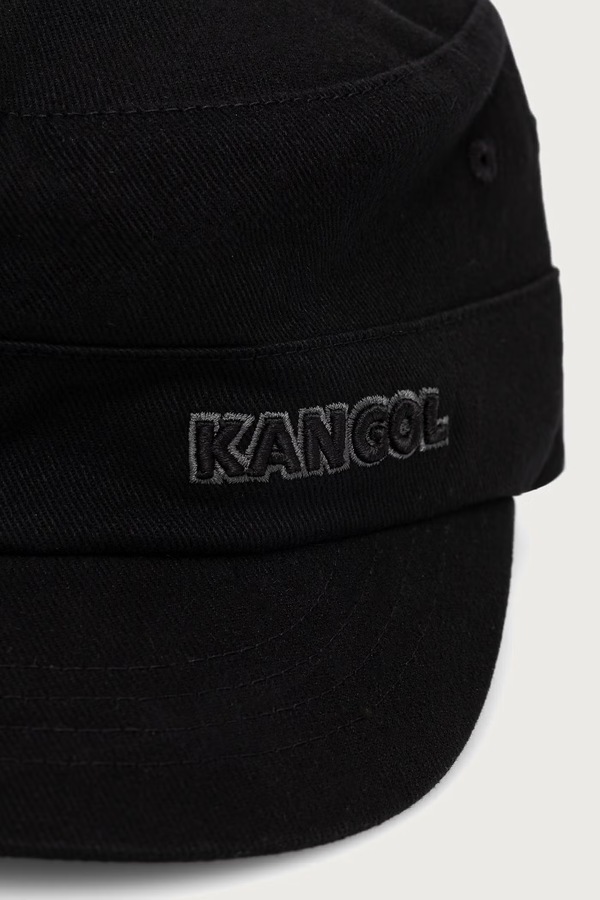 Кепка з бавовною Kangol Cotton Twill Army колір чорний фото 2