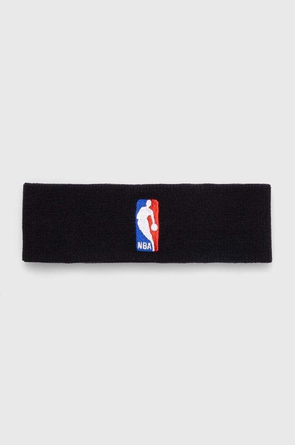 Пов'язка на голову Nike NBA колір чорний фото 2