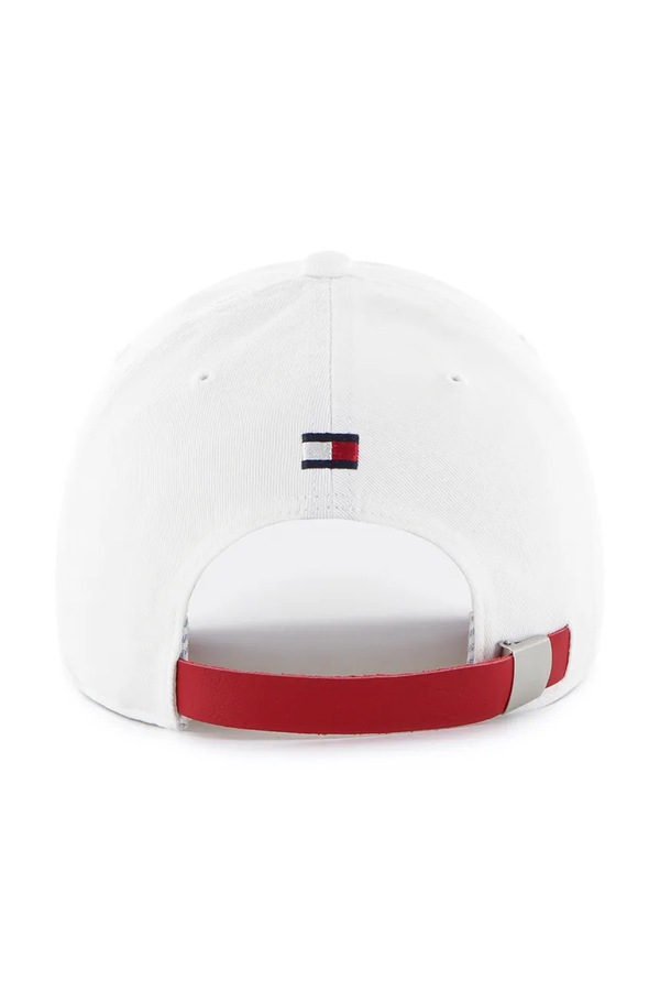 Бавовняна бейсболка 47 brand NBA New York Knicks '47 x Tommy Hilfiger колір білий фото 4