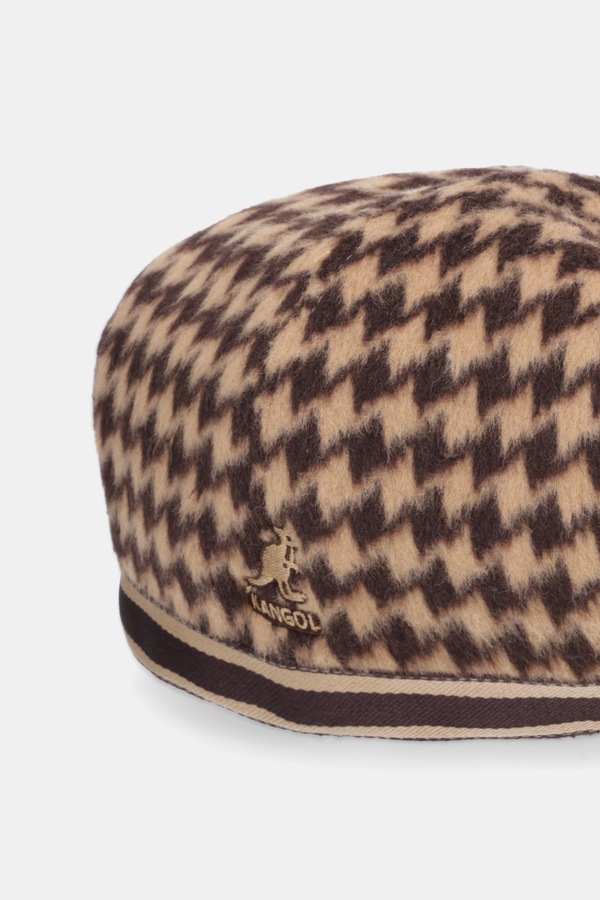 Кепи Kangol BLOCK ZIG цвет коричневый фото 2