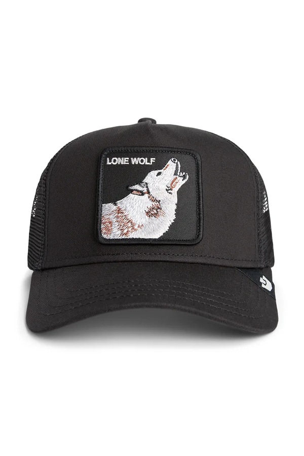 Кепка-тракер Goorin Bros Lone Wolf Trucker колір чорний фото 2
