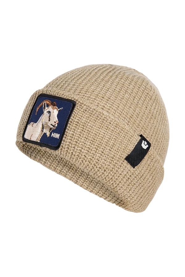 Шапка Goorin Bros The Him Beanie колір коричневий