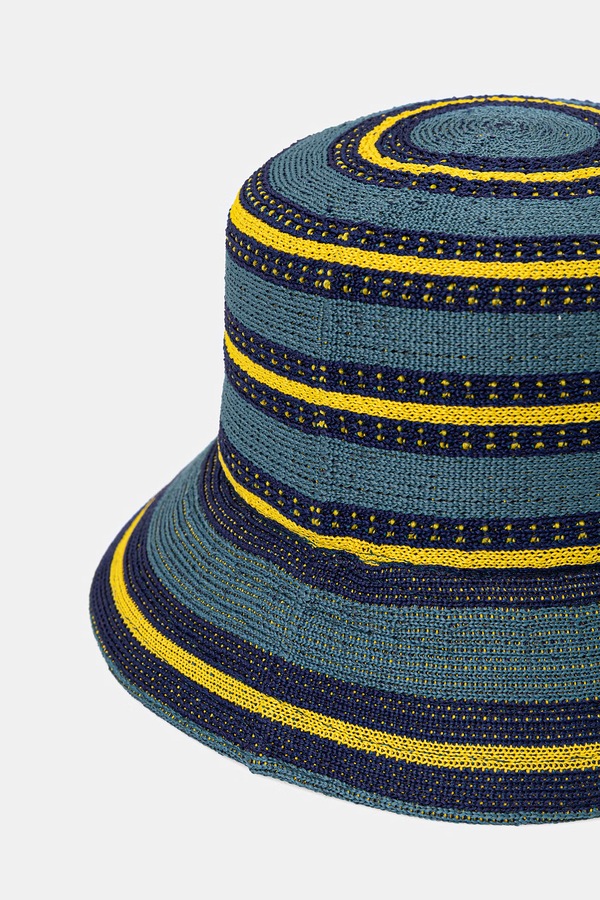 Кашкет Kangol RESORT STRIPE LAHINCH колір бірюзовий