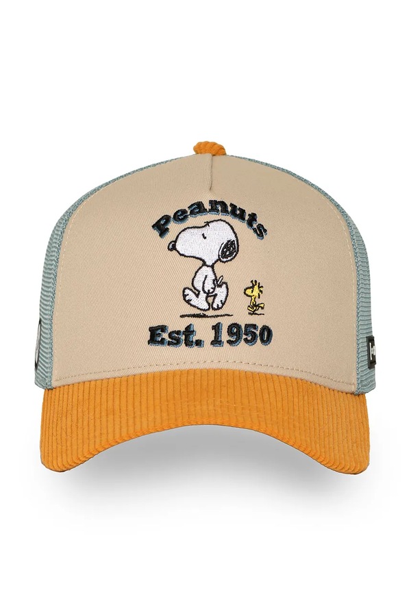 Кепка Capslab x Peanuts цвет оранжевый