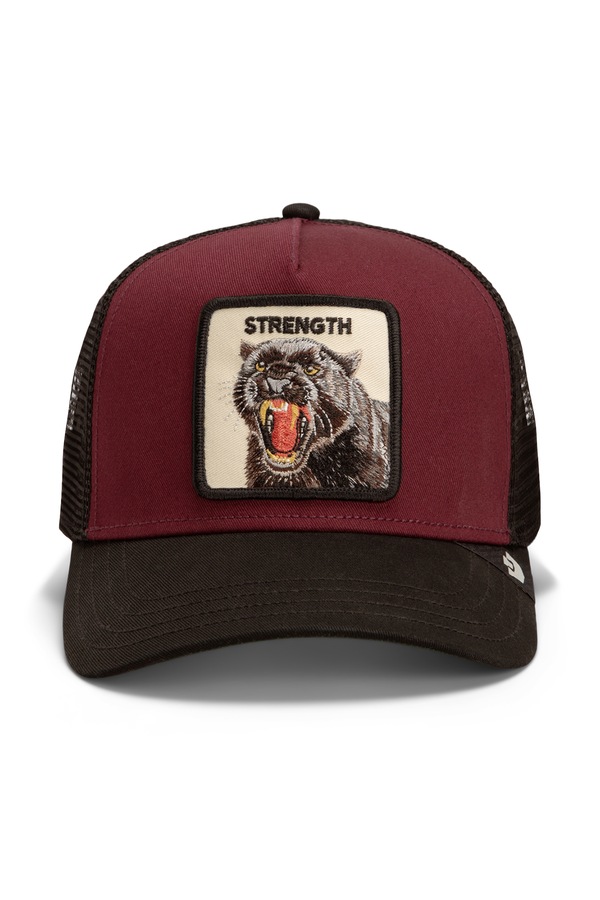 Кепка-тракер Goorin Bros Strength Panther Trucker колір бордовий фото 2