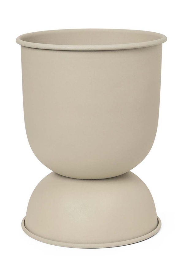Горщик Ferm Living Hourglass Pot XS/21 x 30 cm колір бежевий