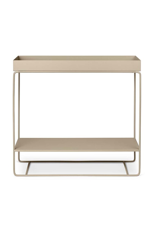 Цветочный горшок со стеллажом Ferm Living Plant Box Two-Tier 80 x 75 x 25 cm цвет бежевый