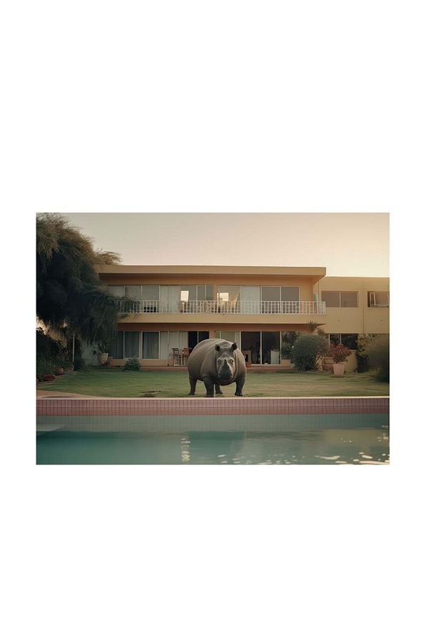 Графіка для акрилового скла a.i art HARTMAN Urban Zoo, 30 x 40 cm