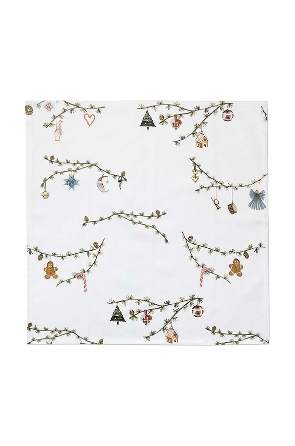 Бавовняна серветка Kähler Christmas Napkin 4-pack фото 2