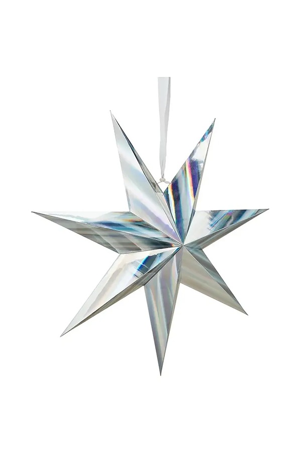 Новорічна прикраса vtwonen Star Paper Iridescence фото 2
