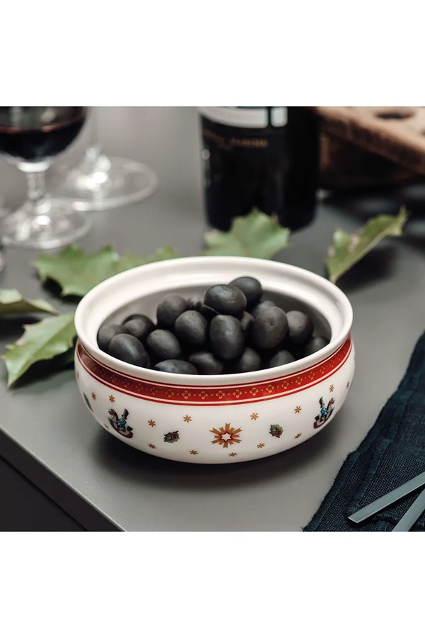 Святковий з порцеляни Villeroy & Boch 10 x 13 cm колір червоний фото 2