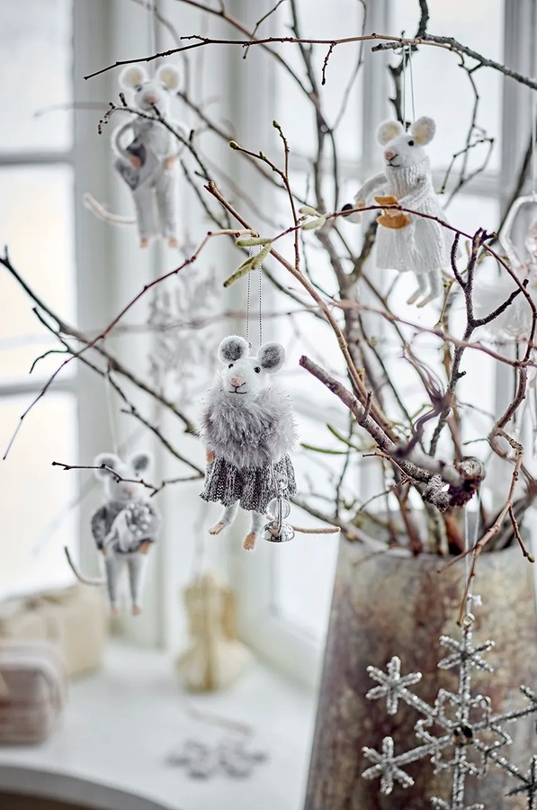 Декоративна підвіска Bloomingville Peo Ornament 2-pack фото 3