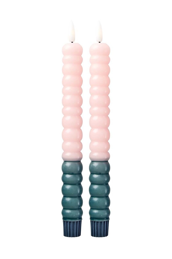 Набір свічок led Rice Soft Pink 2-pack
