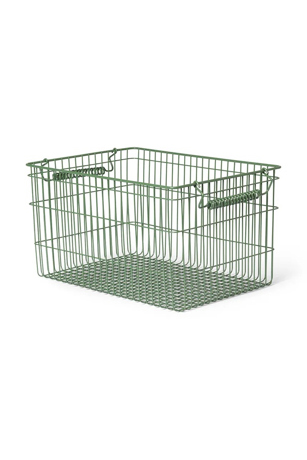 Кошик для зберігання Ferm Living Cala 2-pack колір зелений