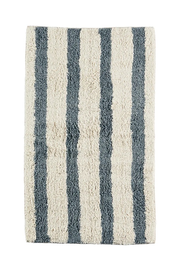 Килимок для ванної кімнати Madam Stoltz Striped Tufted фото 2
