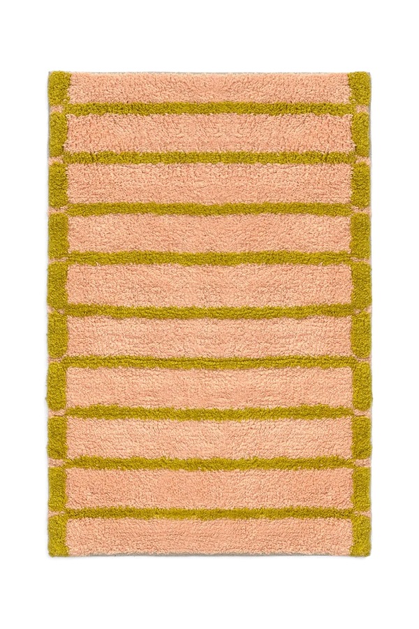 Хлопковый коврик для ванной комнаты Calma House 50 x 70 cm цвет розовый