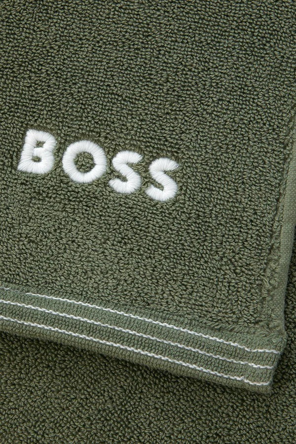 Бавовняний килимок для ванної кімнати BOSS EDGE Lichen 50 x 70 cm колір зелений