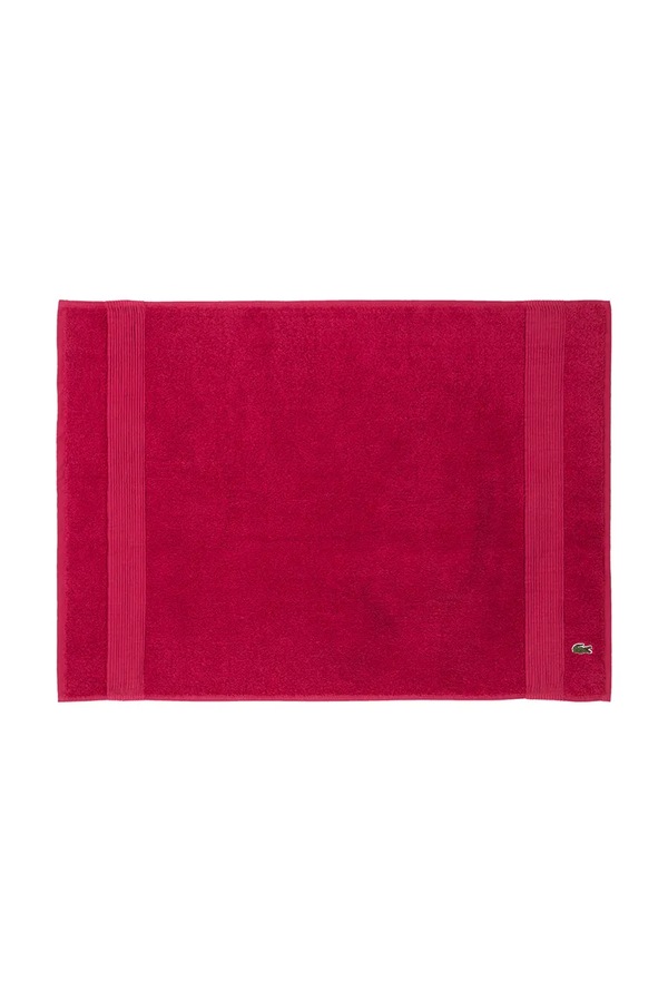 Бавовняний килимок для ванної кімнати Lacoste LLECROCO Bigarreau 50 x 70 cm колір фіолетовий фото 2