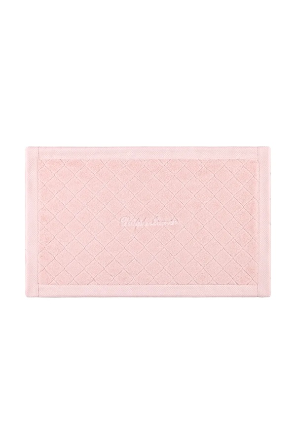 Бавовняний килимок для ванної кімнати Ralph Lauren DULANEY PastelPink 50 x 80 cm колір рожевий