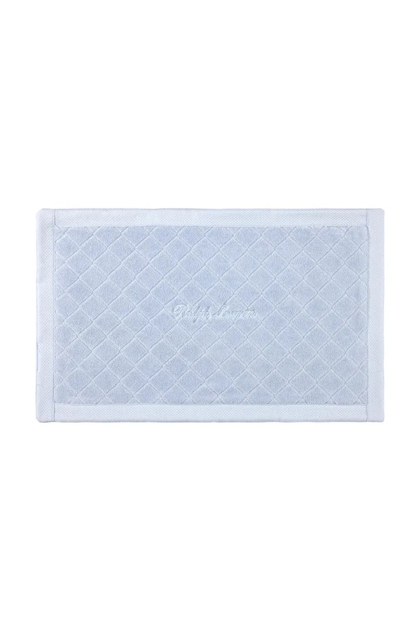 Бавовняний килимок для ванної кімнати Ralph Lauren DULANEY Sheerblue 50 x 80 cm