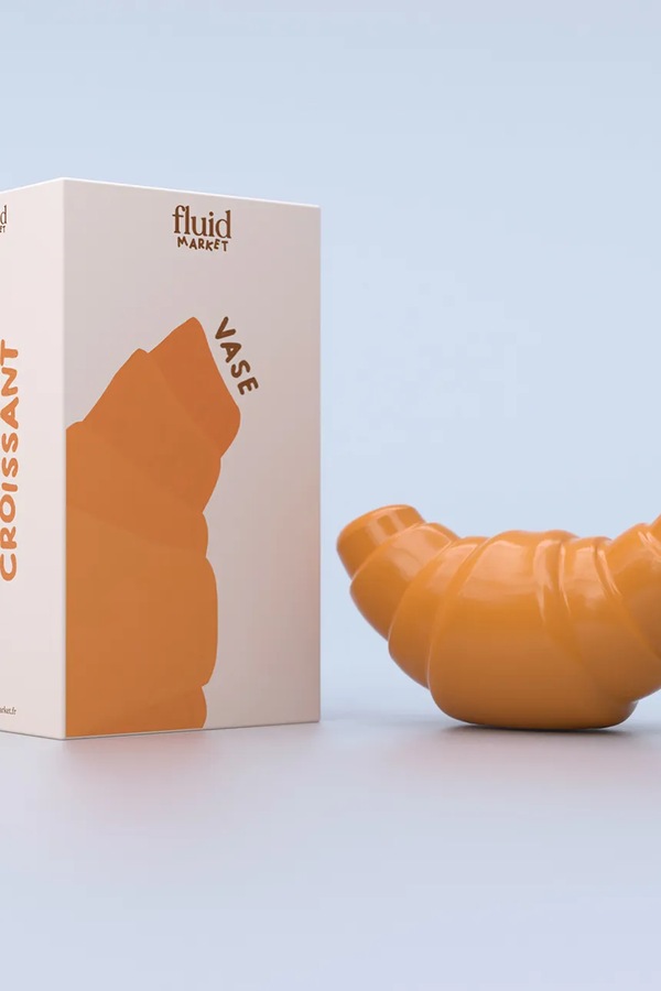 Декоративна ваза Fluid Market Croissant